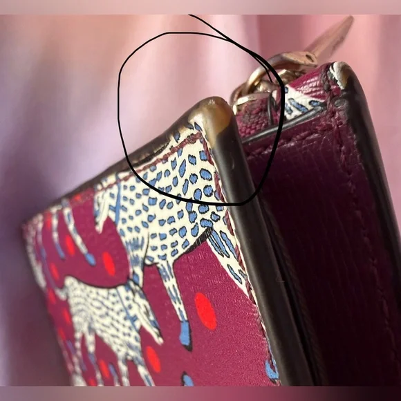 Kate Spade Sylvia Panther Dot Small Slim Bifold Wallet - Picture 8 of 16